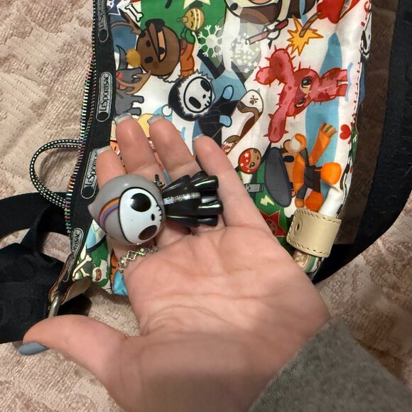 Tokidoki for LeSportsac in Country Club Sport Print Shoulder Bag - RARE Collect - Picture 5 of 8